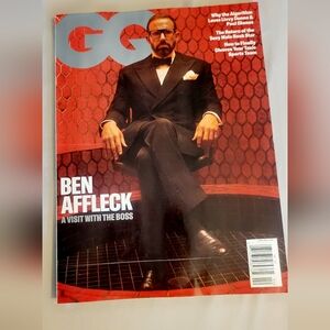 GQ Magazine Ben Affleck A meeting with the Boss  April/May 2025